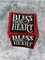 "Bless Your Heart", Cute Inspirational Applique, Iron-on Embroidered Patch, Size 4" inches